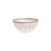 Bol Asia colección Flor de Lis Rosa tamaño "L"