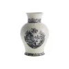 Florero grande negro modelo Alhambra