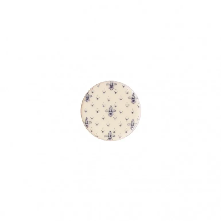 Imán colección Flor de Lis Azul