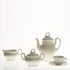 Juego de café de 27 piezas colección Aurora Blanca