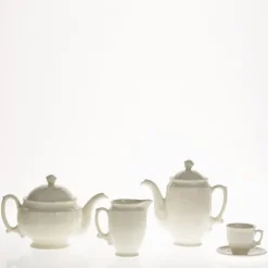 Juego de café de 27 piezas colección Imperio Blanca