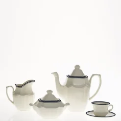 Juego de café de 27 piezas colección Basic Line Blue