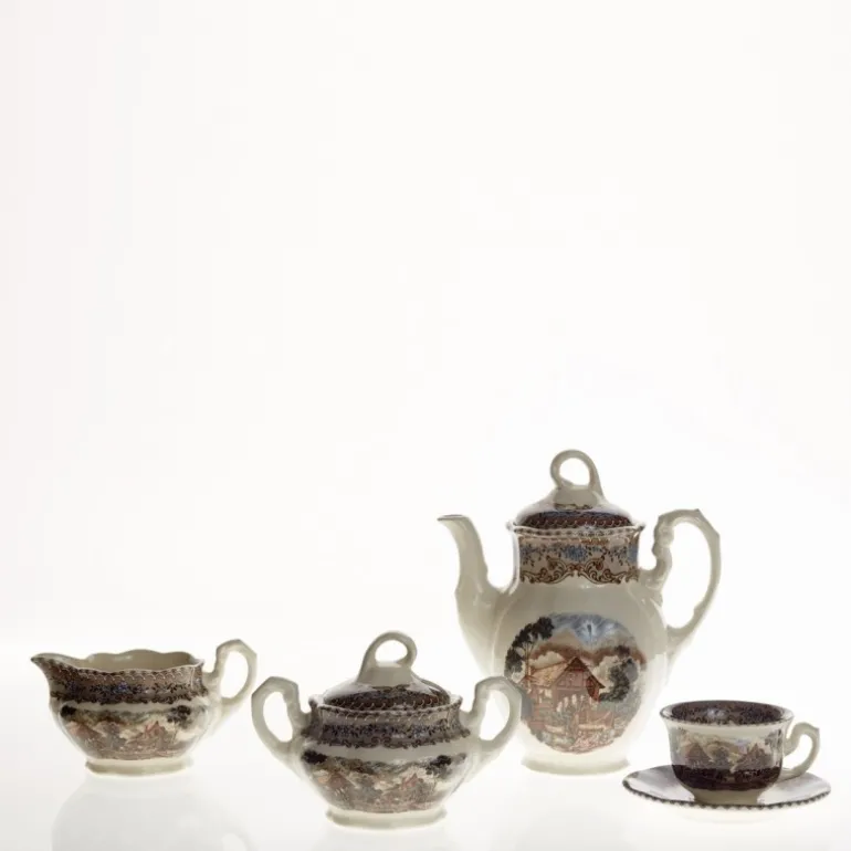 Juego de café de 15 piezas colección Viejo Molino