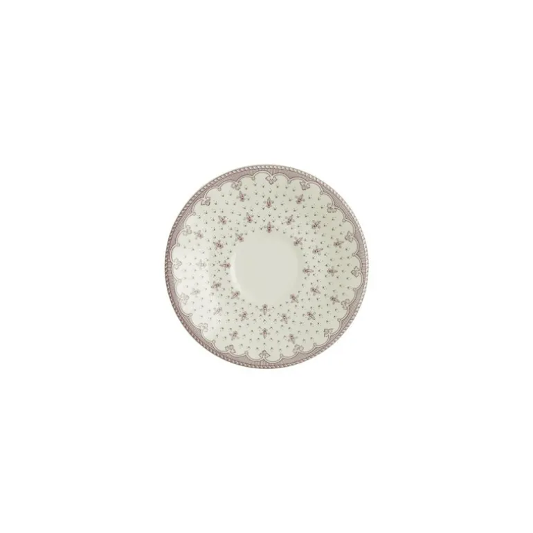 Juego de café de 27 piezas colección Flor de Lis Rosa