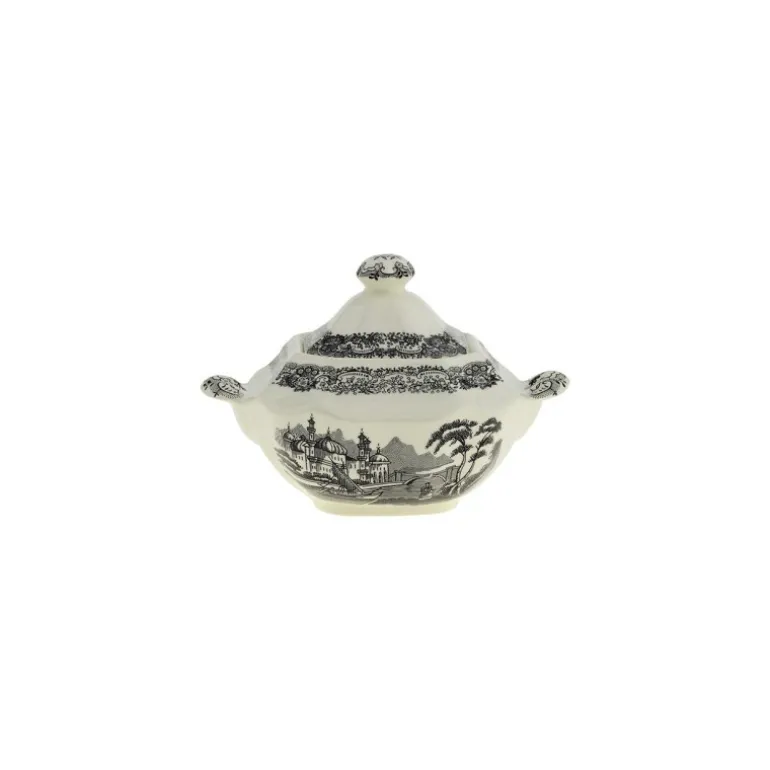 Juego de café de 15 piezas colección Negro Vistas