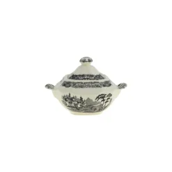 Juego de café de 27 piezas colección Negro Vistas