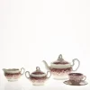 Juego de té de 15 piezas colección 202 Rosa