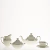 Juego de té de 27 piezas colección Ochavada Blanca