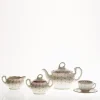 Juego de té de 27 piezas colección Flor de Lis Rosa