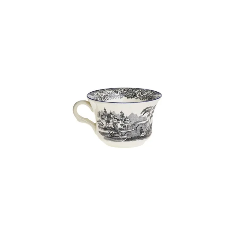 Juego de té de 40 piezas colección Negro Vistas Blue by Aaron Stewart