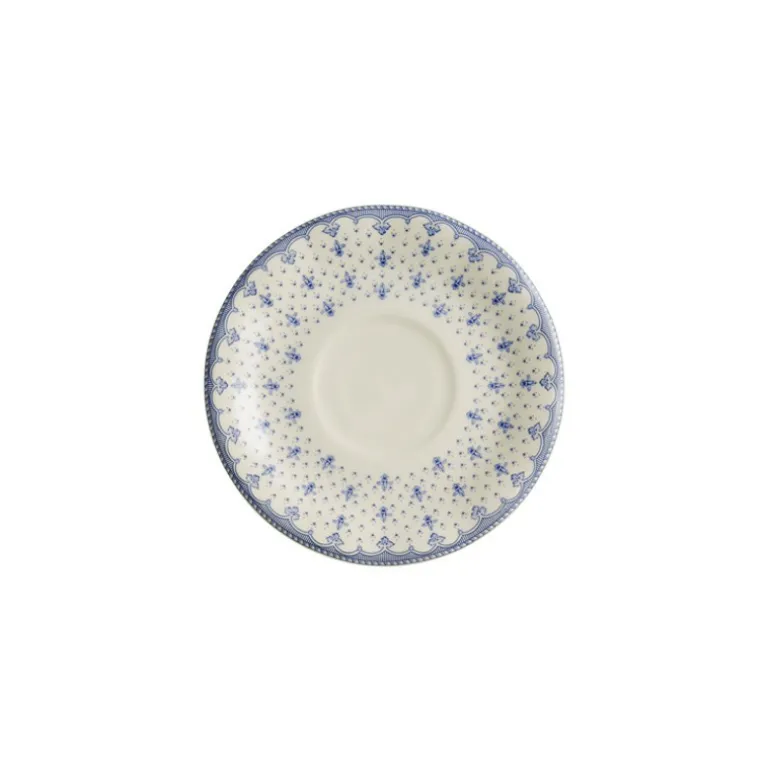 Juego de té de 15 piezas colección Flor de Lis Azul