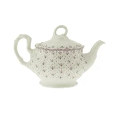 Juego de té de 40 piezas colección Flor de Lis Rosa
