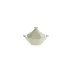 Juego de té de 15 piezas colección Ochavada Blanca