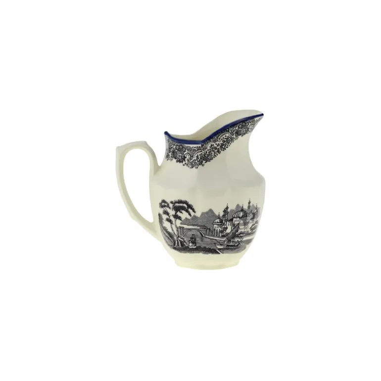 Juego de té de 40 piezas colección Negro Vistas Blue by Aaron Stewart