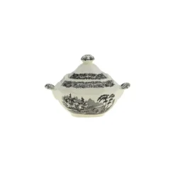 Juego de té de 40 piezas colección Negro Vistas