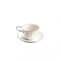 Juego de té para 2 servicios colección Odette Gold