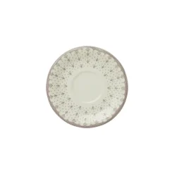 Platillo de té colección Flor de Lis Rosa