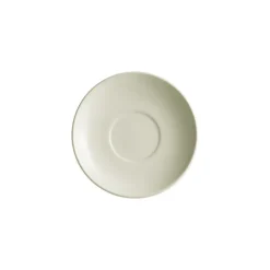 Platillo de té colección Ochavada Blanca