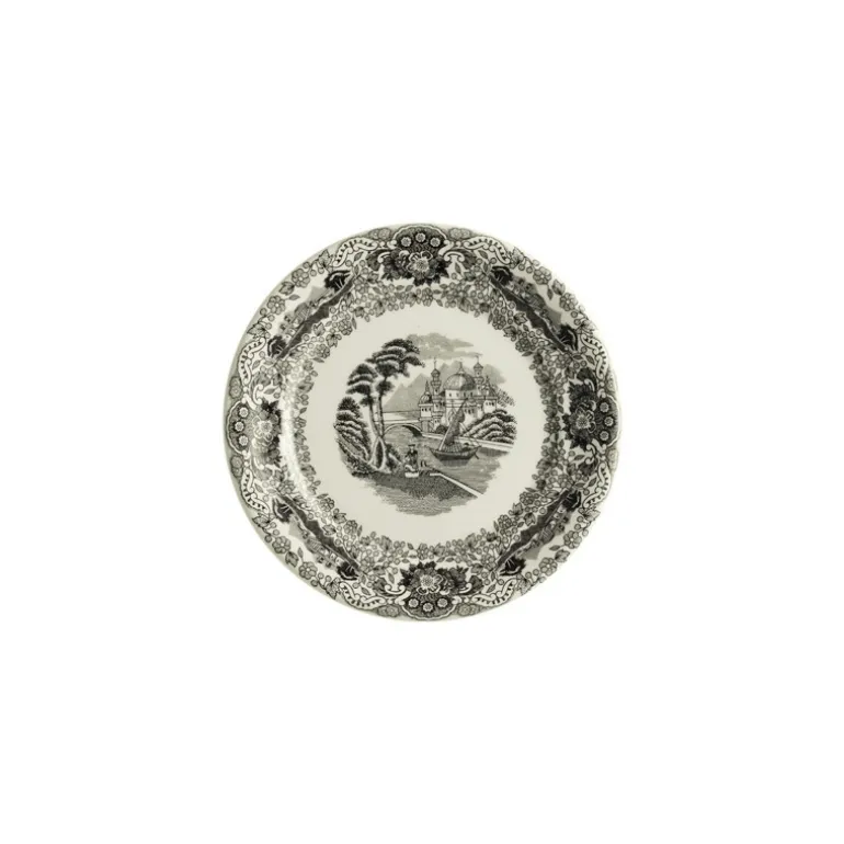 Plato de pan colección Negro Vistas
