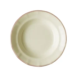 Plato hondo colección Basic Line Red