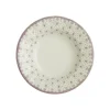 Plato hondo colección Flor de Lis Rosa