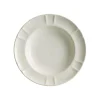Plato hondo colección Imperio Blanca