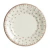 Plato llano 28 cm colección Flor de Lis Rosa