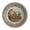 Plato llano 28 cm colección Viejo Molino