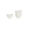 Set de 6 boles Asia Blanco tamaño "S"