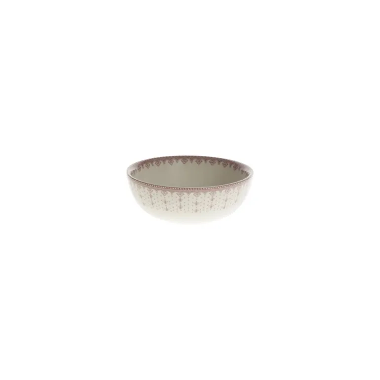 Set de 6 boles clásicos colección Flor de Lis Rosa tamaño mini