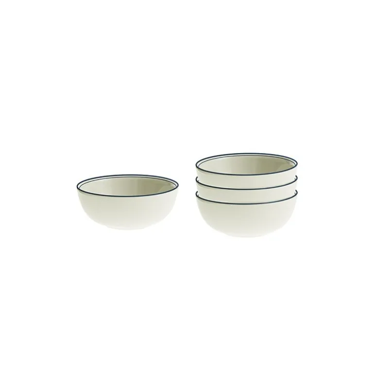 Set de 6 boles clásicos colección Basic Line Blue tamaño mini