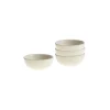 Set de 6 boles clásicos colección Ochavada Blanca tamaño mini
