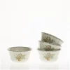 Set de 6 boles clásicos colección Canasto Floral tamaño pequeño