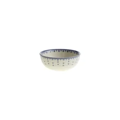 Set de 6 boles clásicos colección Flor de Lis Azul tamaño mini