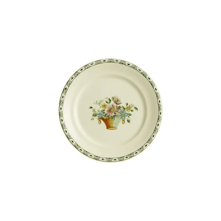 Set de 4 platos de pan colección Canasto Floral