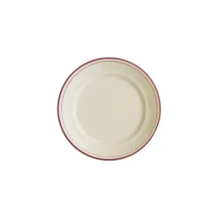 Set de 4 platos de pan colección Basic Line Red