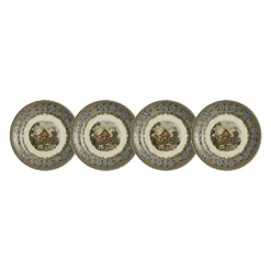 Set de 4 platos de pan colección Viejo Molino