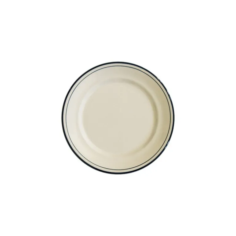 Set de 4 platos de pan colección Basic Line Blue