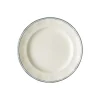 Set de 4 platos de postre colección Basic Line Blue