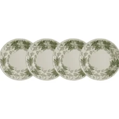 Set de 4 platos de postre colección Yedra