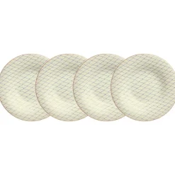 Set de 4 platos hondos colección Peces