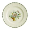 Set de 4 platos llanos 28 cm colección Canasto Floral