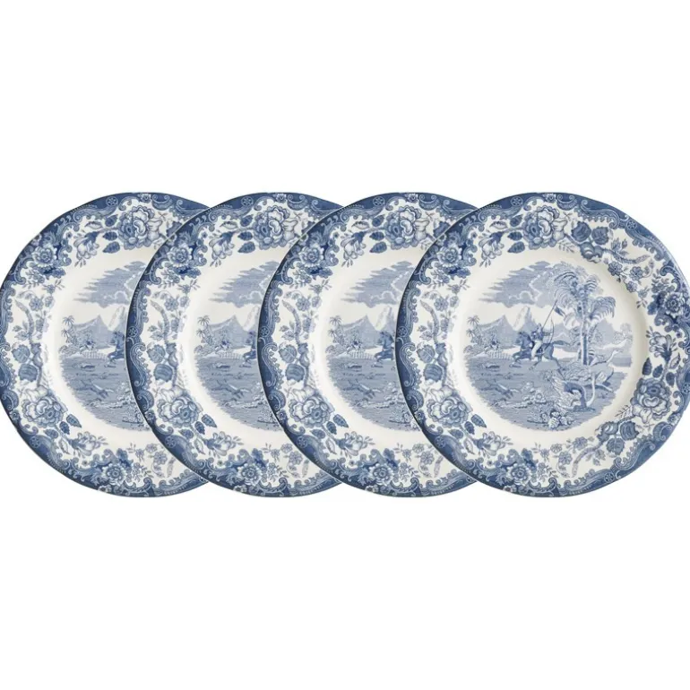 Set de 4 platos llanos 28 cm colección Ceilán