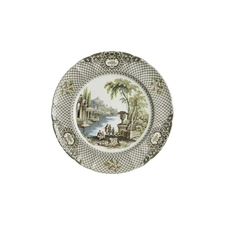 Set de 4 platos llanos colección Atenea