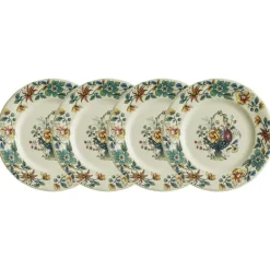 Set de 4 platos llanos colección Bellavista