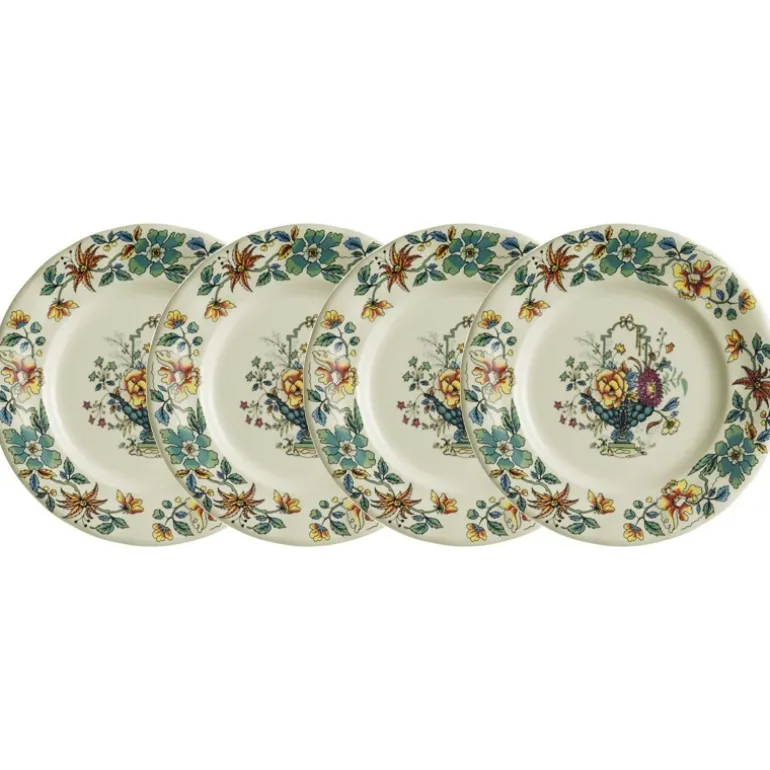 Set de 4 platos llanos colección Bellavista