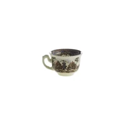 Set de 4 tazas de café con platillos colección Viejo Molino