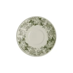 Set de 4 tazas de consomé con platillos colección Yedra