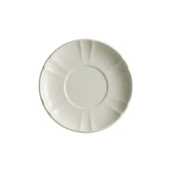 Set de 12 tazas de consomé con platillos colección Imperio Blanca