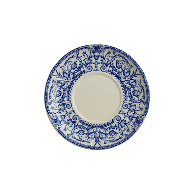 Set de 4 tazas de consomé con platillos colección 150 Aniversario